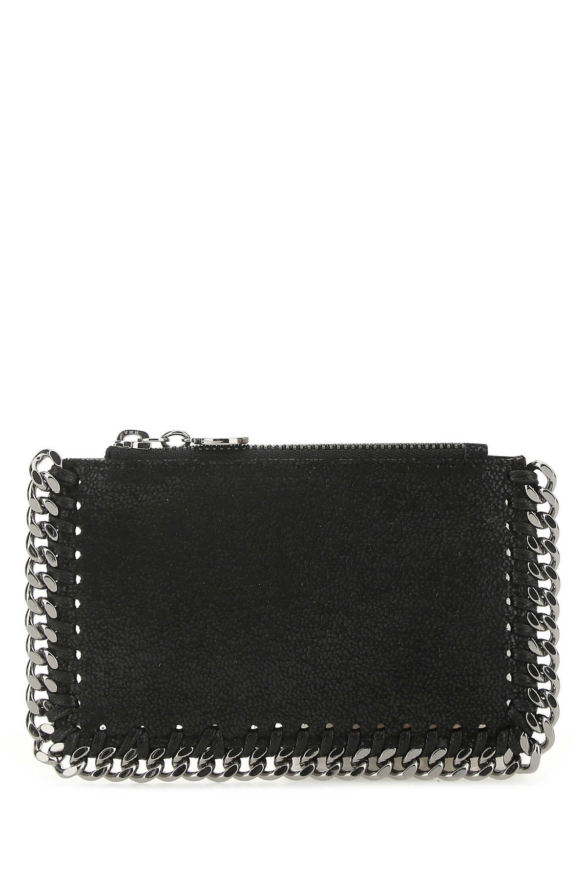 Stella McCartney Black Shaggy Deer Card Holder