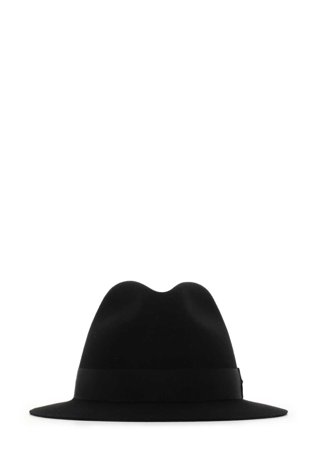 Saint Laurent Saint Laurent 6600333yh12 1000 Cappelli E Fasce Per Capelli　サンローラン 6600333yh12 1000 帽子とヘアバンド