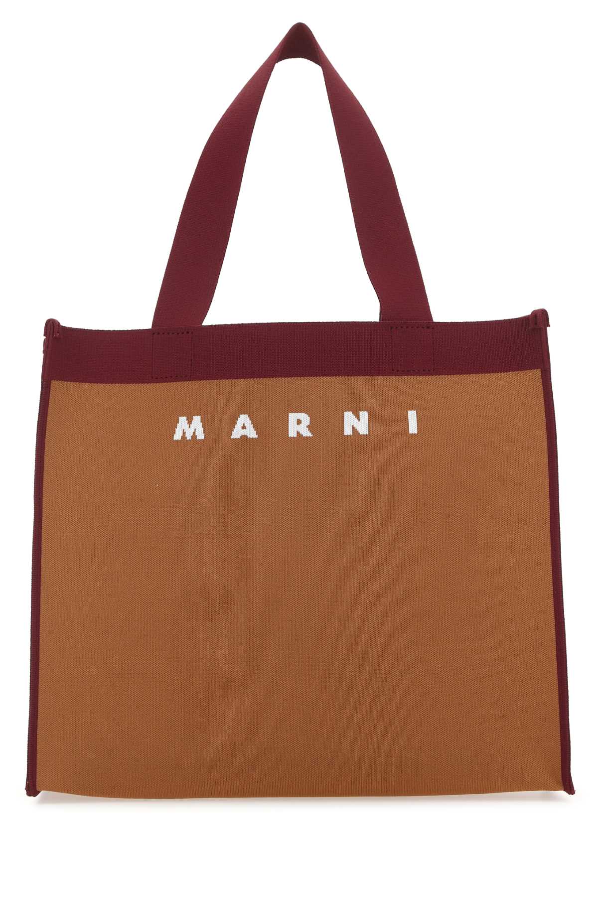 Marni Two-Tone Fabric Medium Shopping Bag Zo196 Exterior: Polyester Borse A Mano – Women