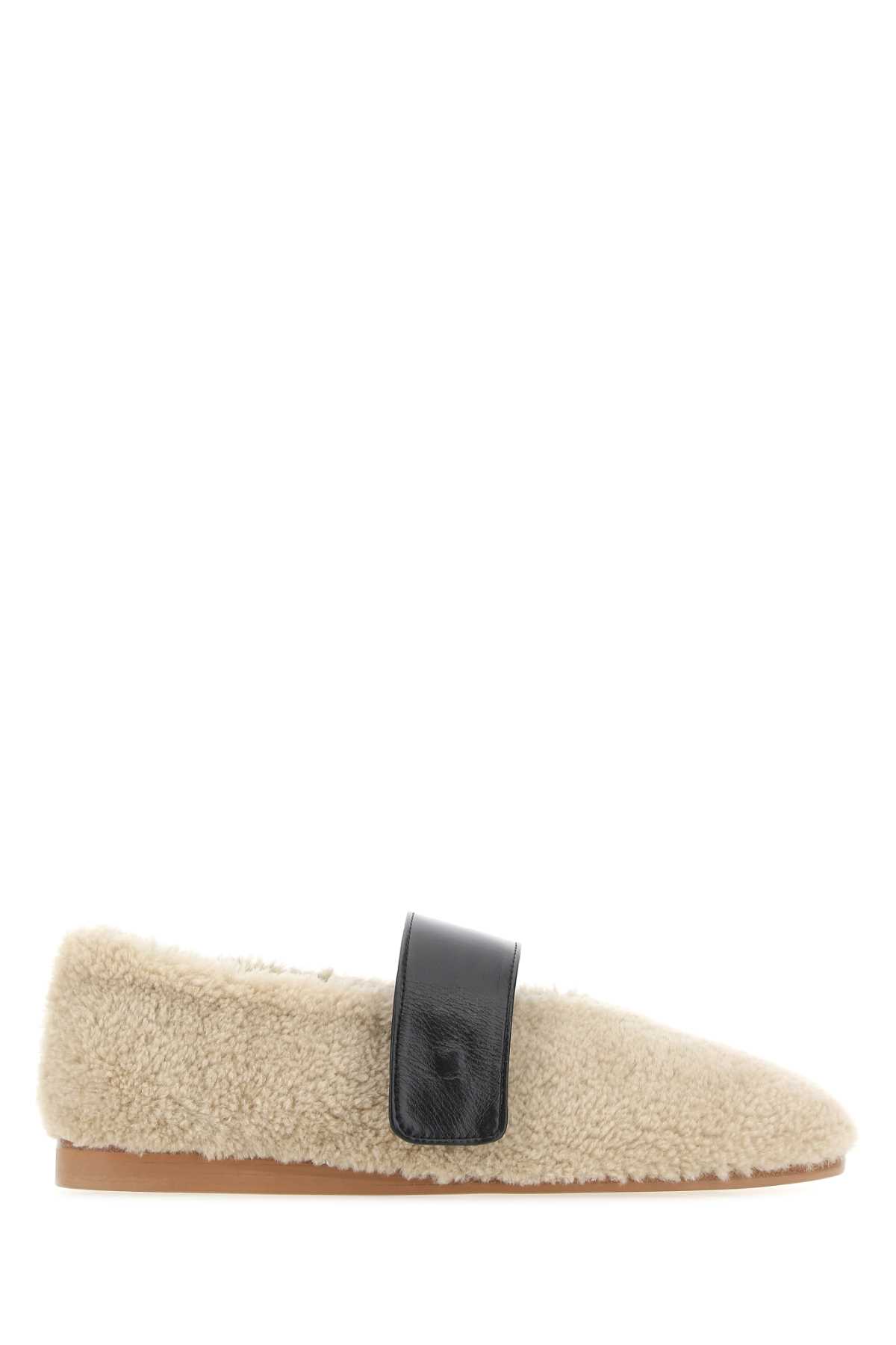 Low Classic Beige Teddy Mary Jane Ballerinas 0269 Ballerine – Women
