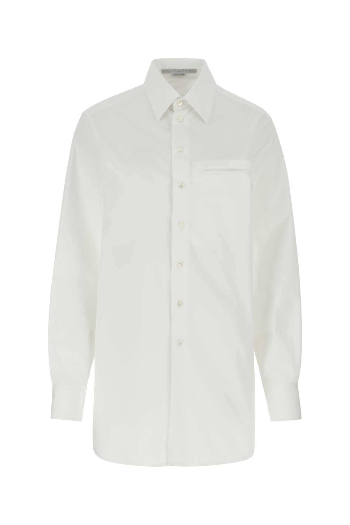 Stella McCartney Shirt In White Cotton