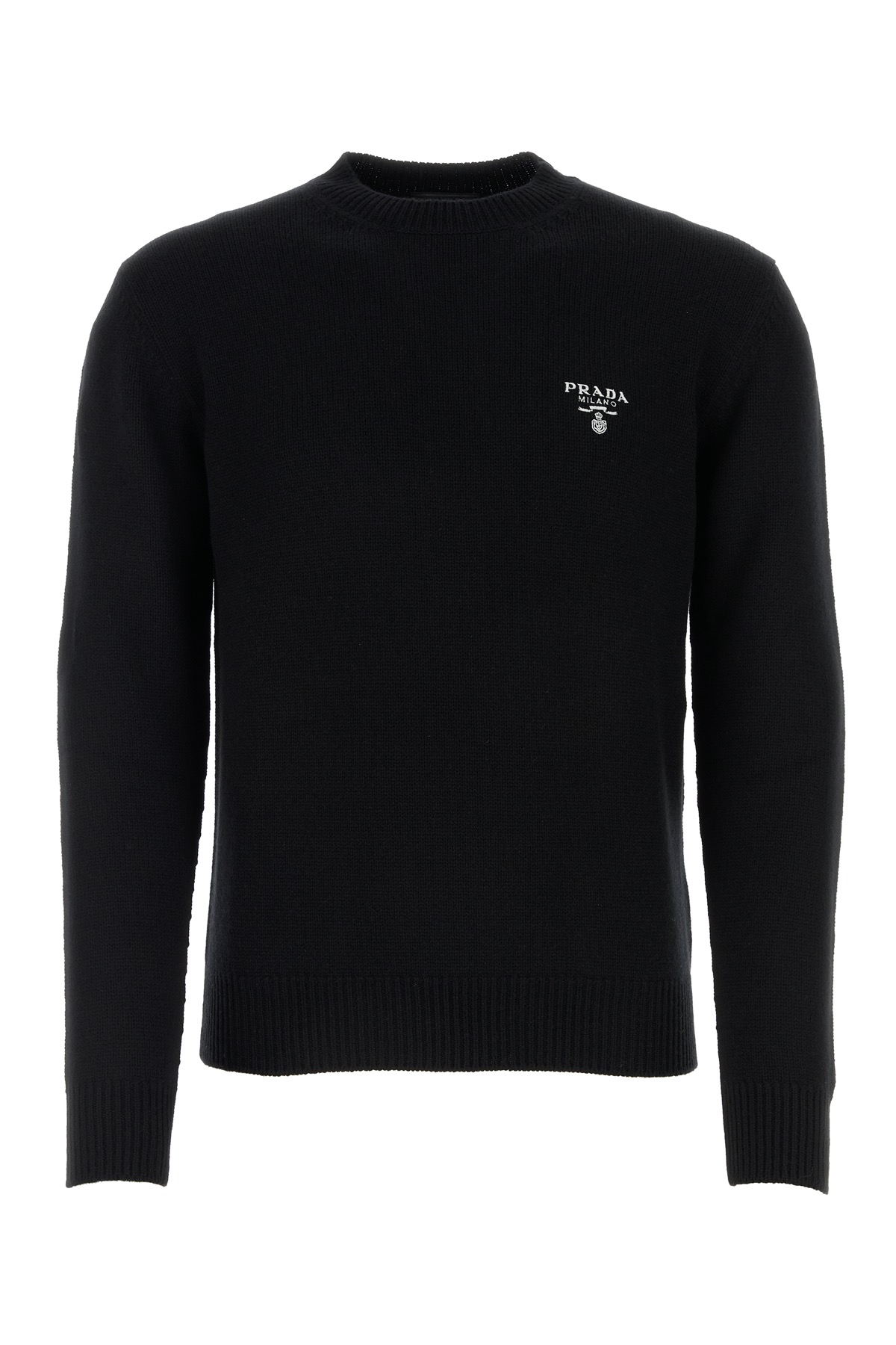 Prada Black Cashmere Sweater Nero Maglieria - Men