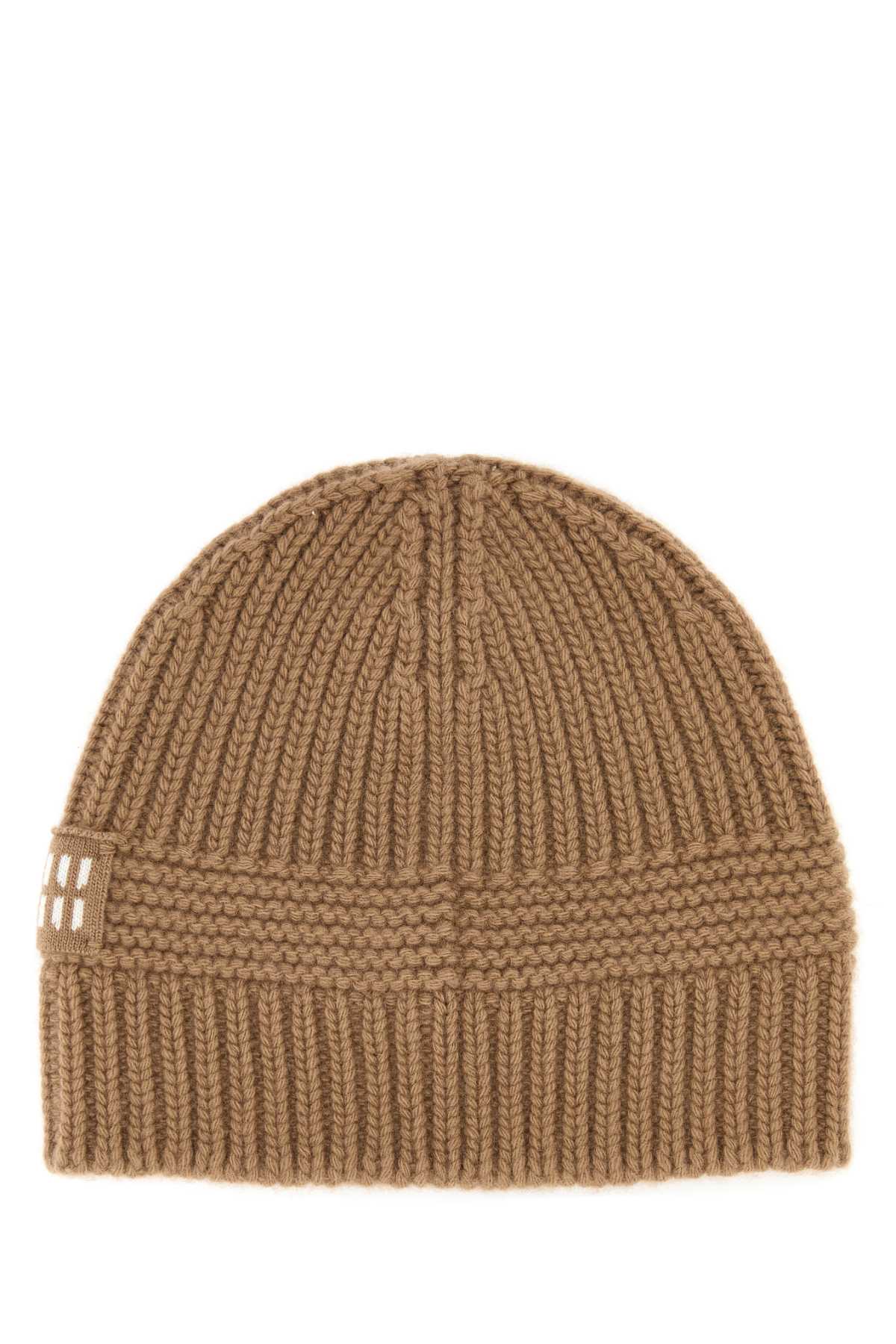 Miu Miu Miu Miu 5hc3112f8s F0040 Cammello Eapawswv Cappelli E Fasce Per Capelli　ミュウミュウ 5hc3112f8s F0040 キャメル Eapawswv 帽子とヘッドバンド