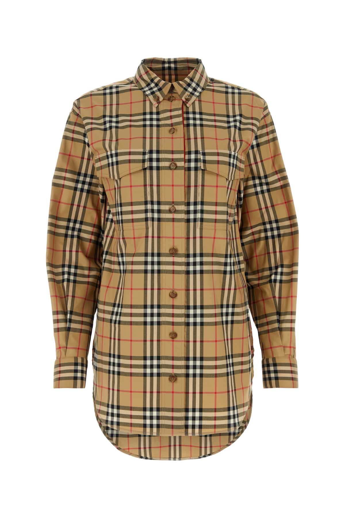 Burberry Check Pattern Shirt