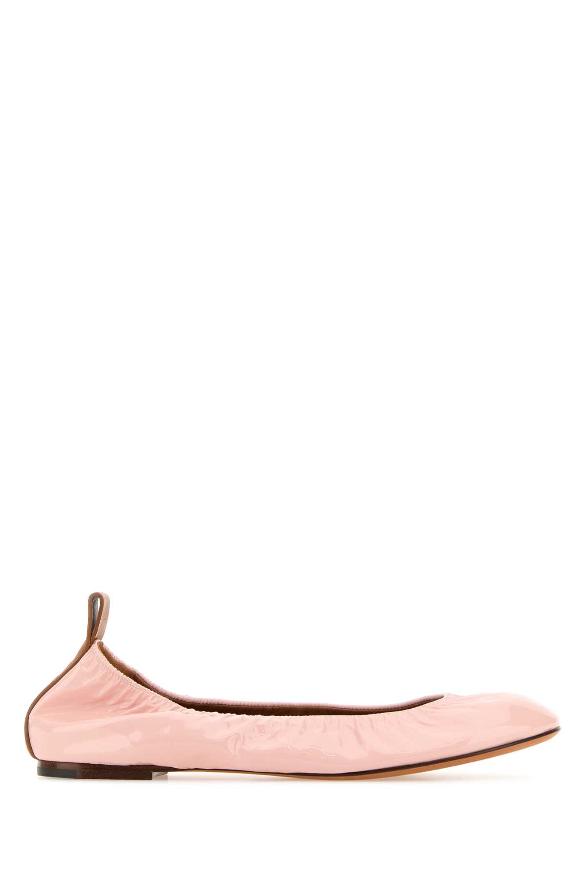 Lanvin Pink Leather Ballerinas Pink1 Ballerine – Women
