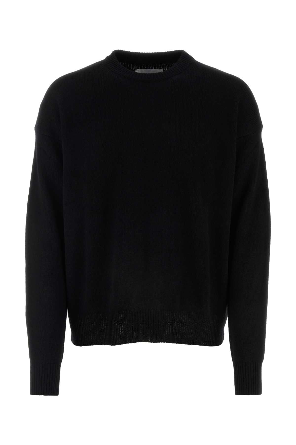 Jil Sander Black Cashmere Sweater 001 Tessuto Primario: Maglieria – Men