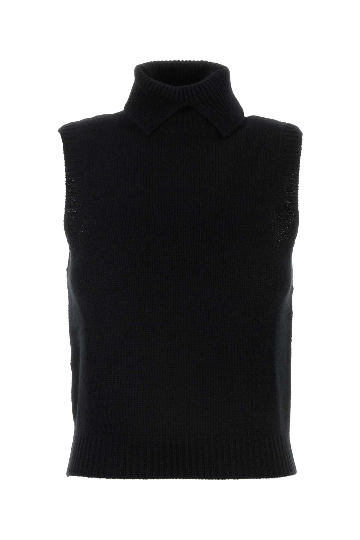 Prada Black Cashmere Vest