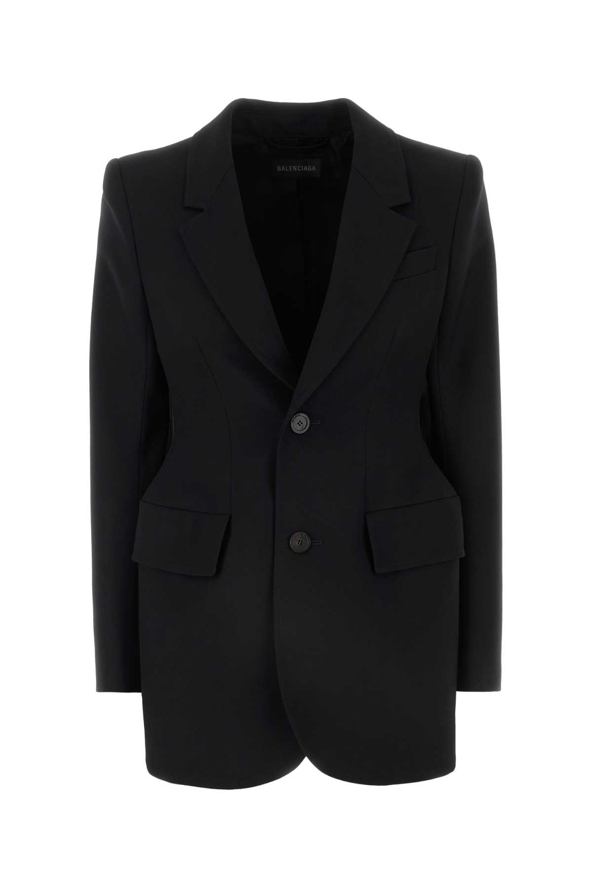 Balenciaga Black Wool Blazer T Giacche E Gilet – Women