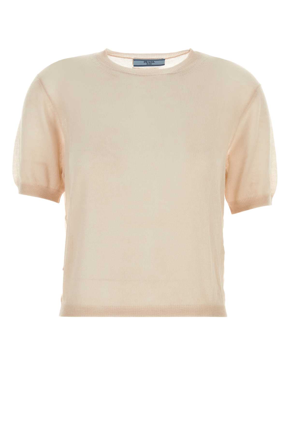 Prada Skin Pink Cashmere Sweater Deserto Exterior: Maglieria – Women