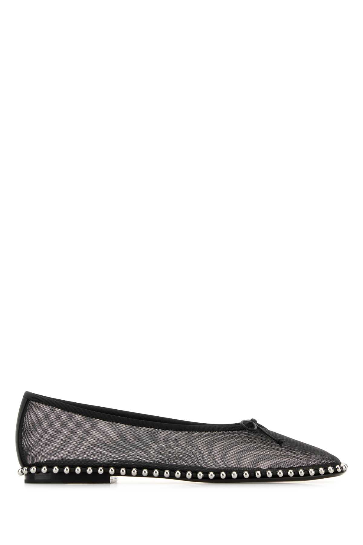 Alexander Wang Black Mesh Lina Ballerinas Ballerine – Women