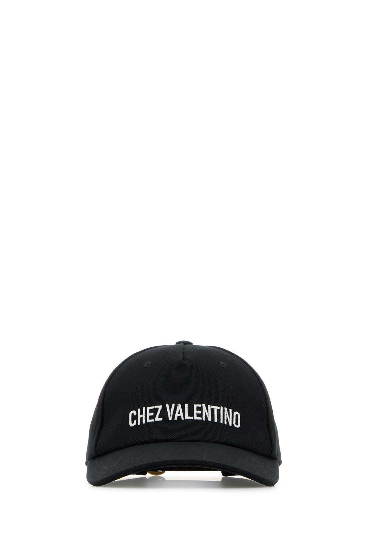 VALENTINO Valentino Garavani 6y2hda41fvh 0na Neroavorio Cotton Cappelli　ヴァレンティノ ガラヴァーニ 6y2hda41fvh 0na ネロイヴォリオ コットン ハット