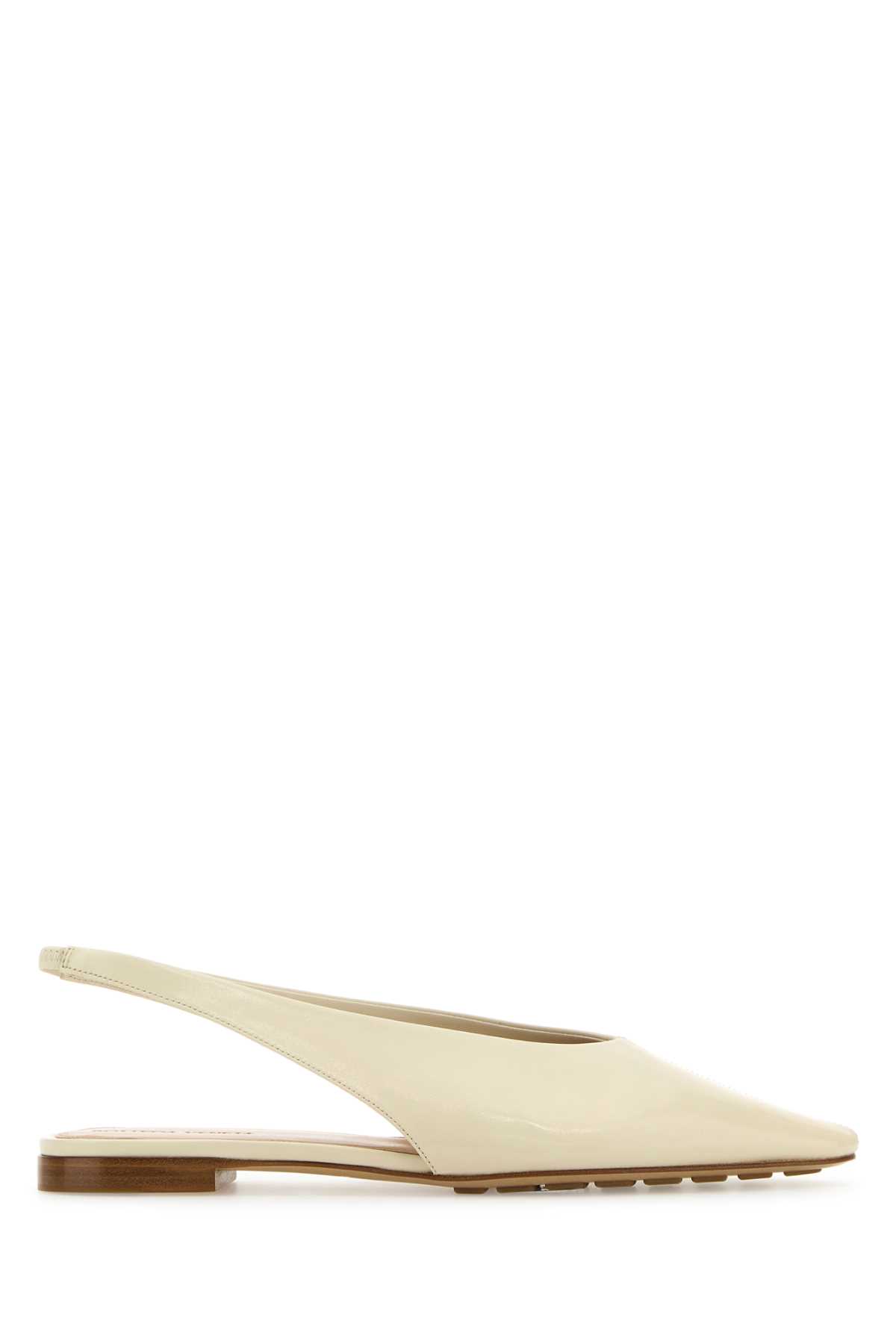 Bottega Veneta Ivory Leather Sofia Ballerinas Seasalt Ballerine – Women