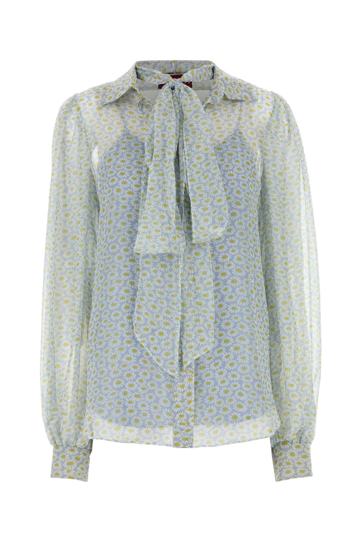 Gucci Printed Chiffon Shirt