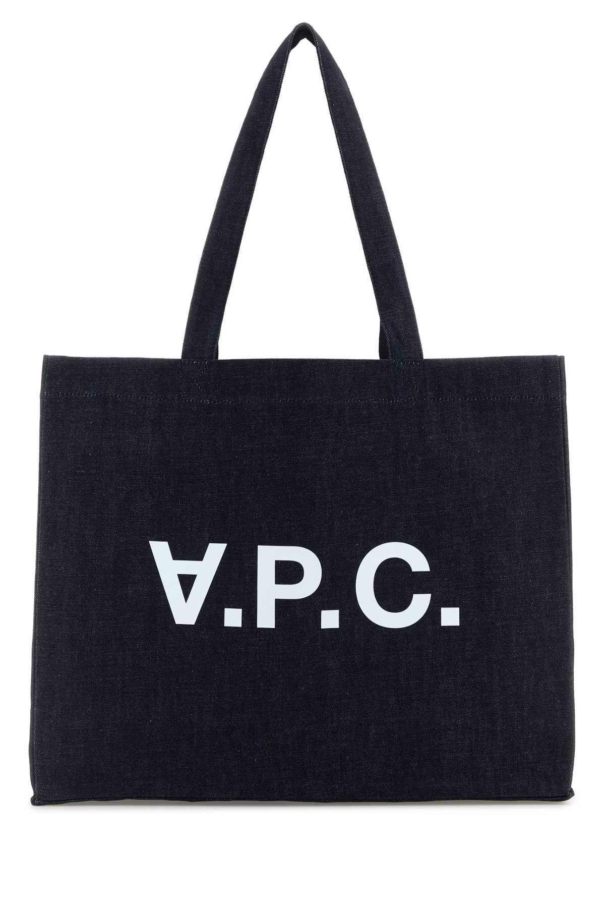 A. P.C. Denim Daniela Shopping Bag Indigo Coton Borse A Mano - Men