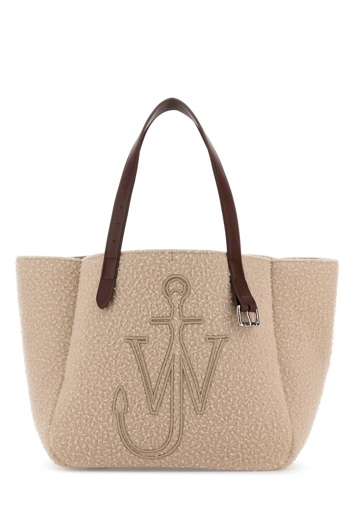 JW Anderson Beige Fabric Belt Shopping Bag Borse A Mano – Women