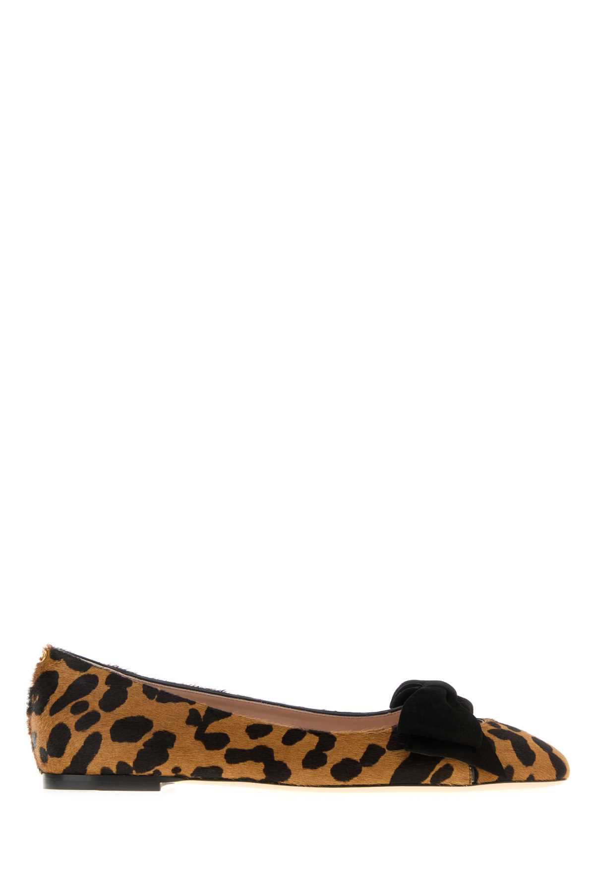Valentino Garavani Printed Calf Hair Bowow Ballerinas Mielet. moronero Ballerine – Women
