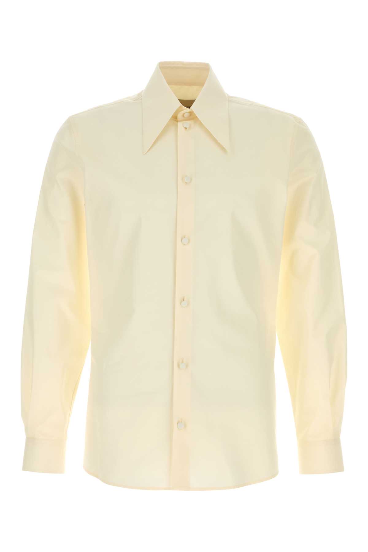 Valentino Garavani Cream Poplin Shirt