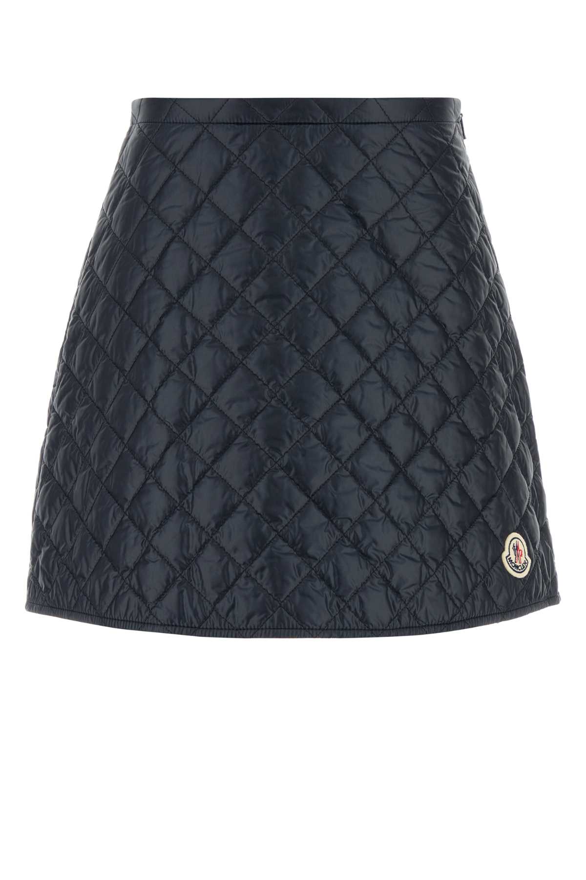 (W) 몽클레르 퀼팅 미니 스커트 네이비 - 25FW