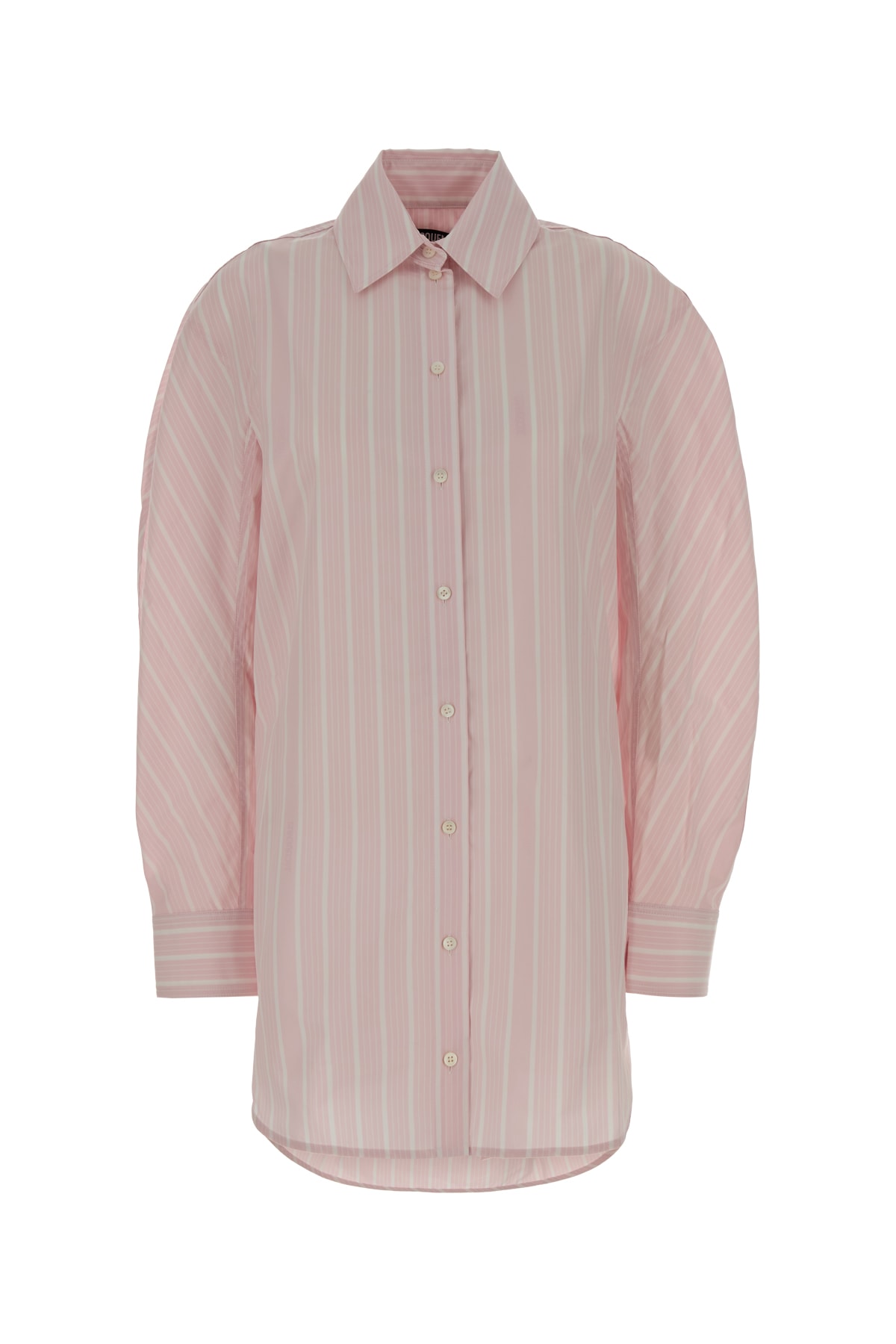 Jacquemus La Robe Chemise Ovalo Businesslogostripespin Camicie – Women