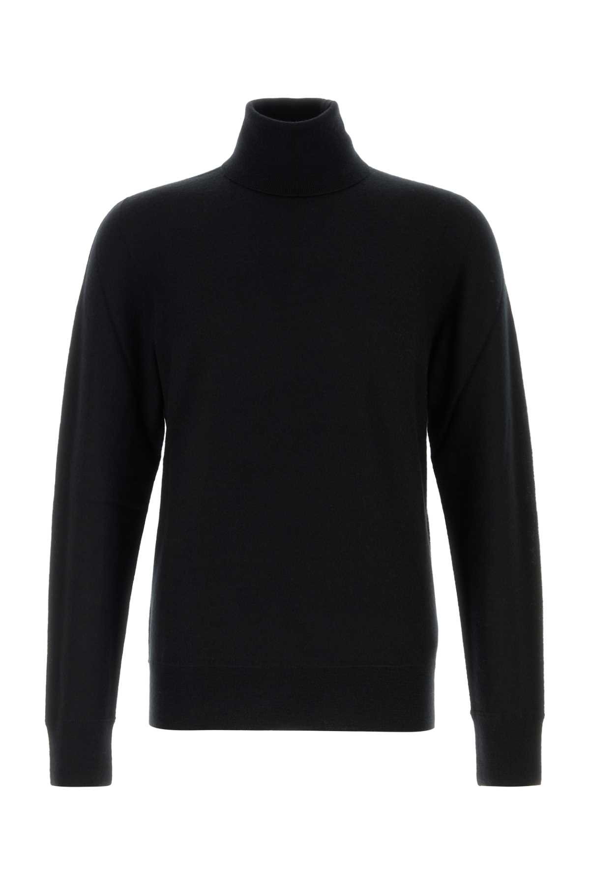 The Row Black Cashmere Bjorn Sweater Exterior: Maglieria – Men
