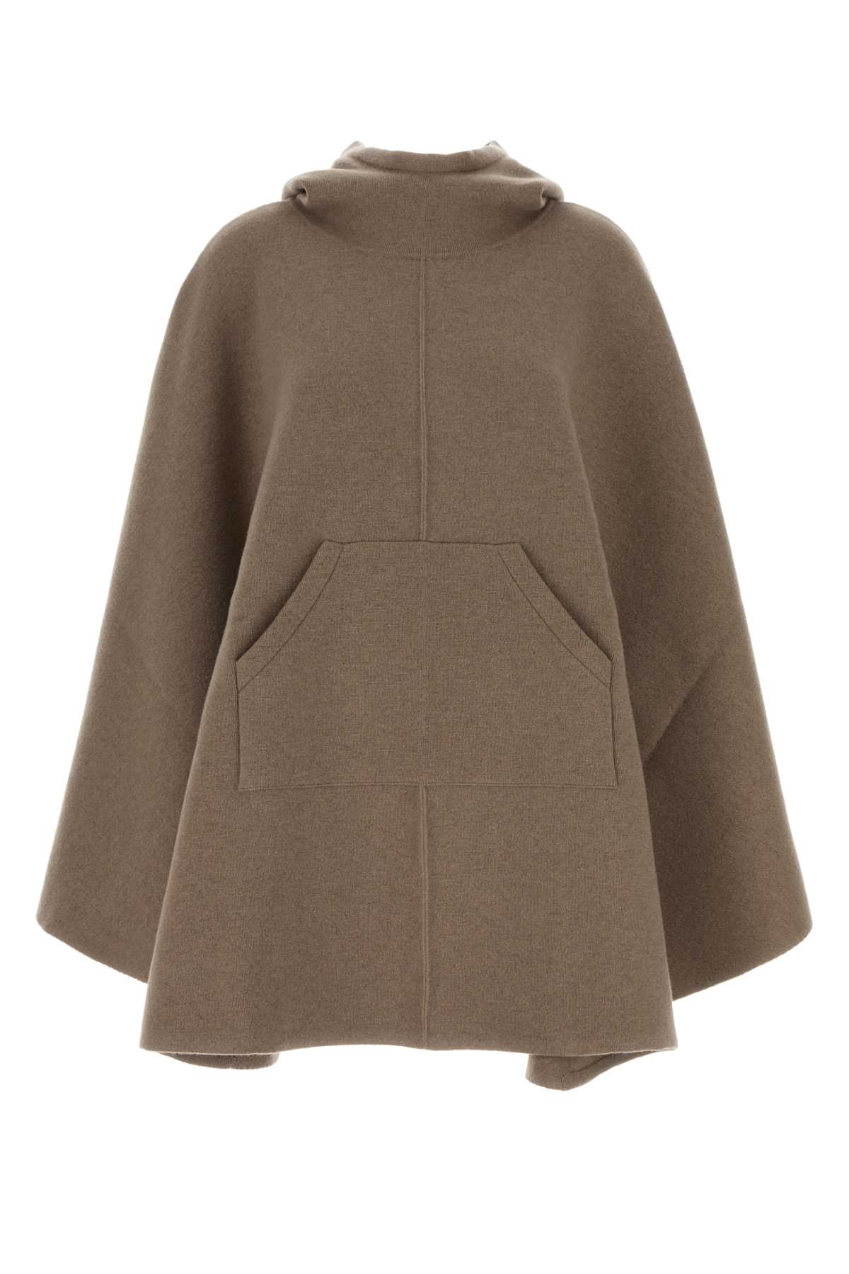 Bottega Veneta Cappuccino Cashmere Cape Beige Exterior: Cappotti – Women