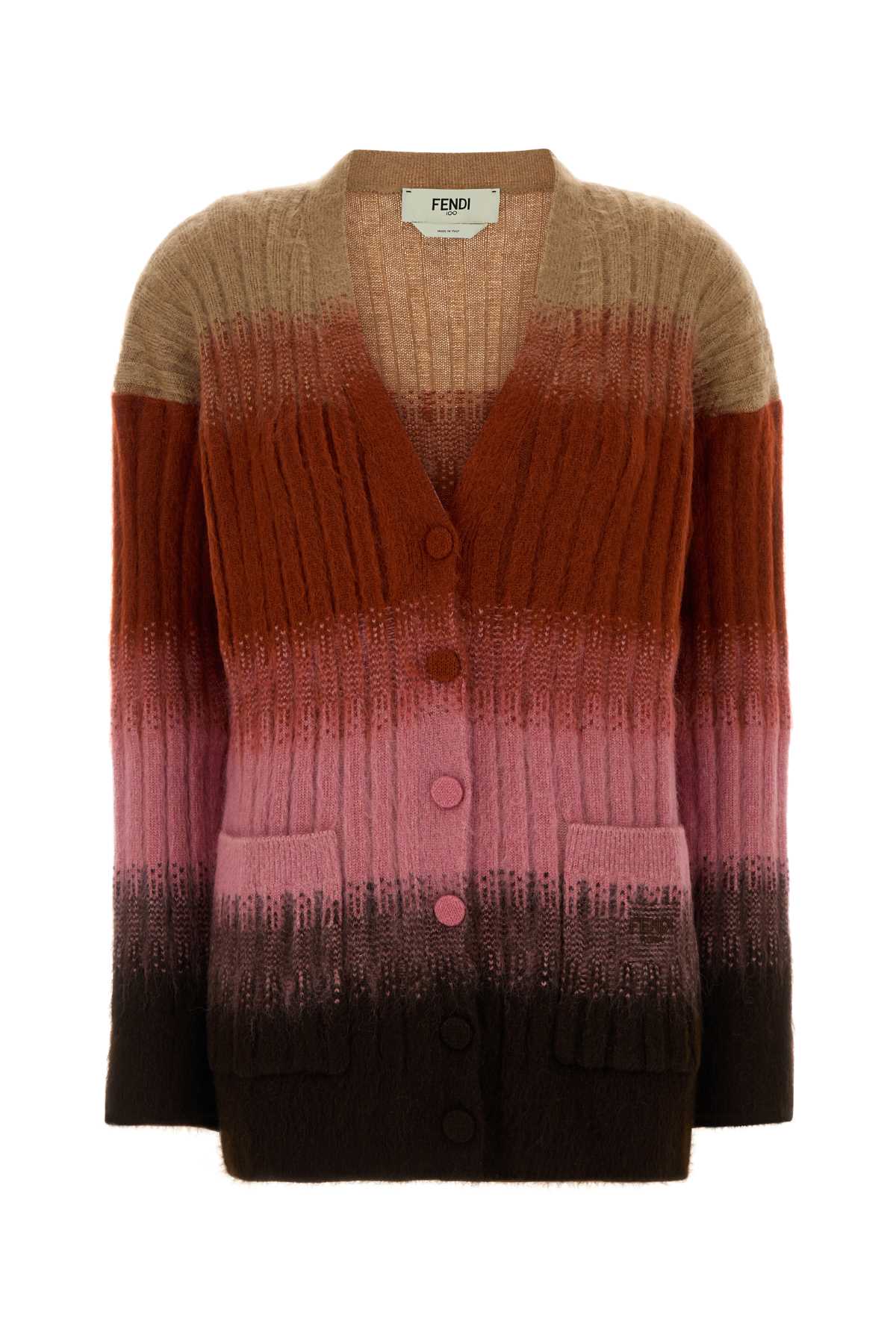 Fendi Rust+blush Sweater