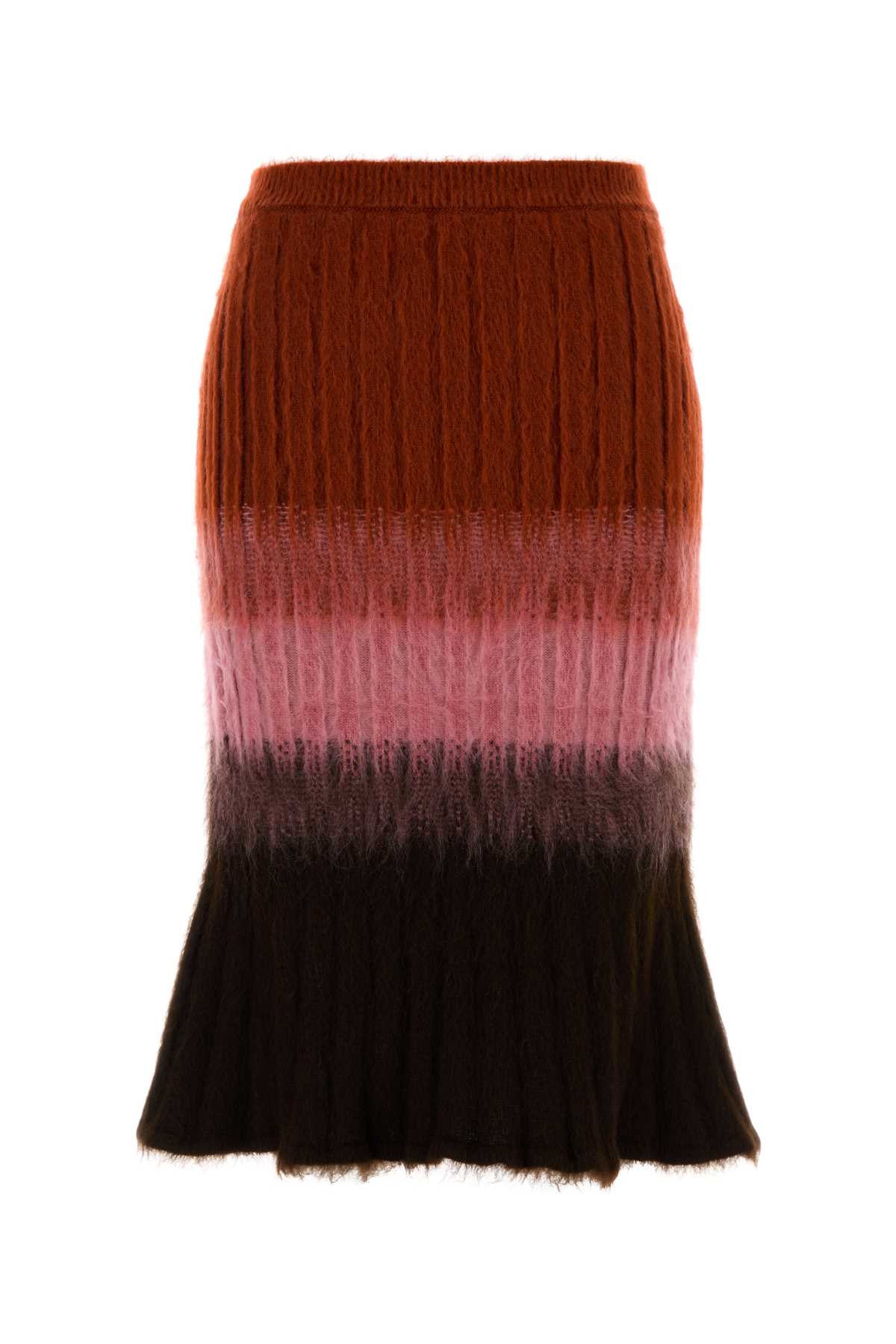 Fendi Rust+blush Skirt