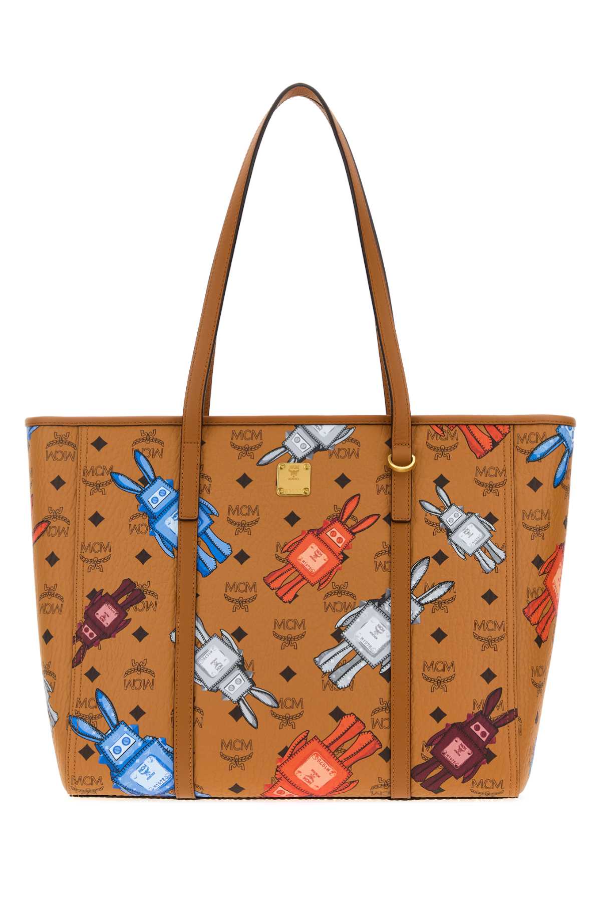 MCM Printed Canvas Toni Shopping Bag Cognac Borse A Mano – Women