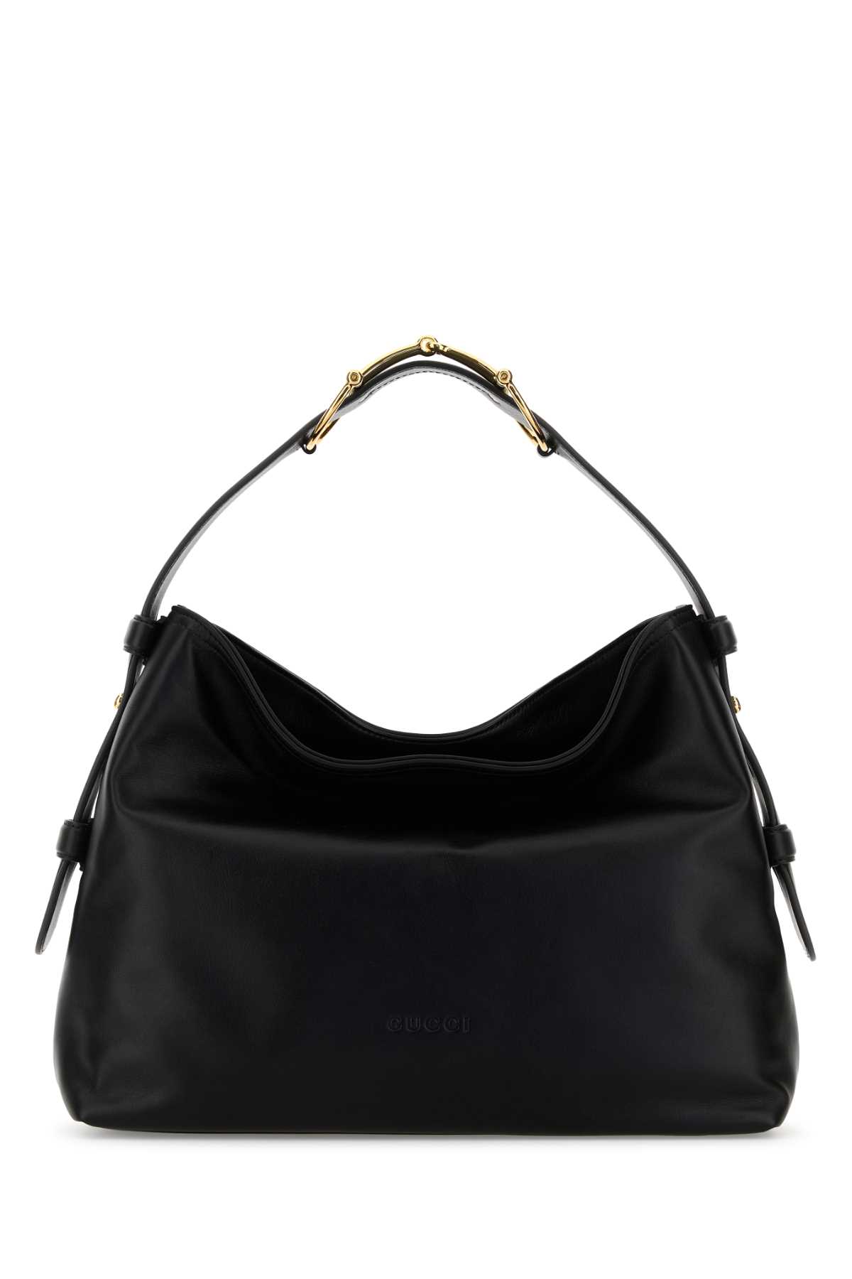 Black Leather Medium Gucci Beatrix Shopping Bag Nero Borse A Mano – Women