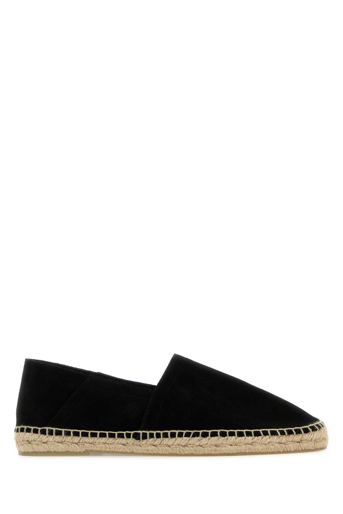 Tom Ford Black Suede Espadrilles Blackecru Espadrillas – Men