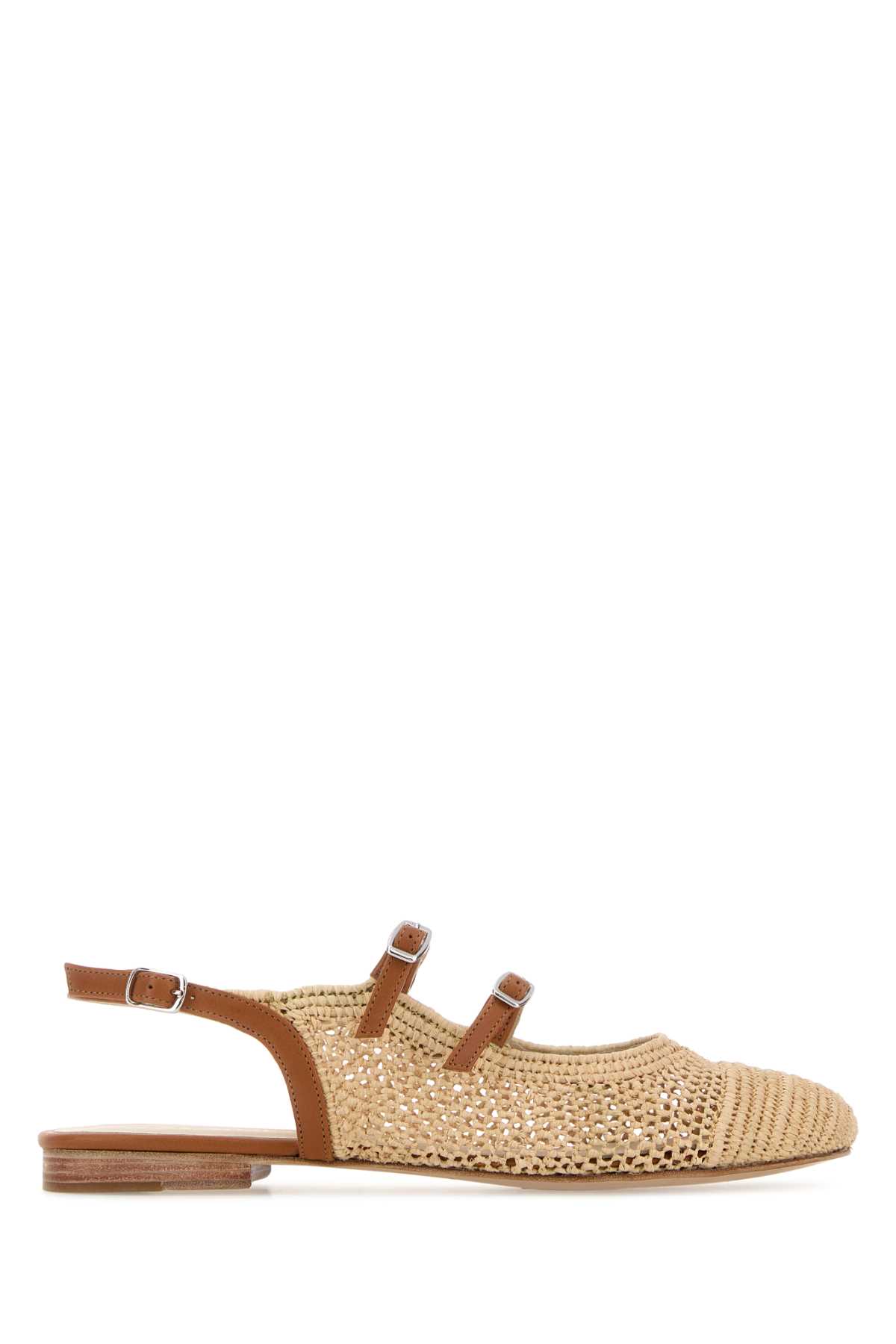 Carel Paris Raffia Ballerinas Natural Ballerine – Women