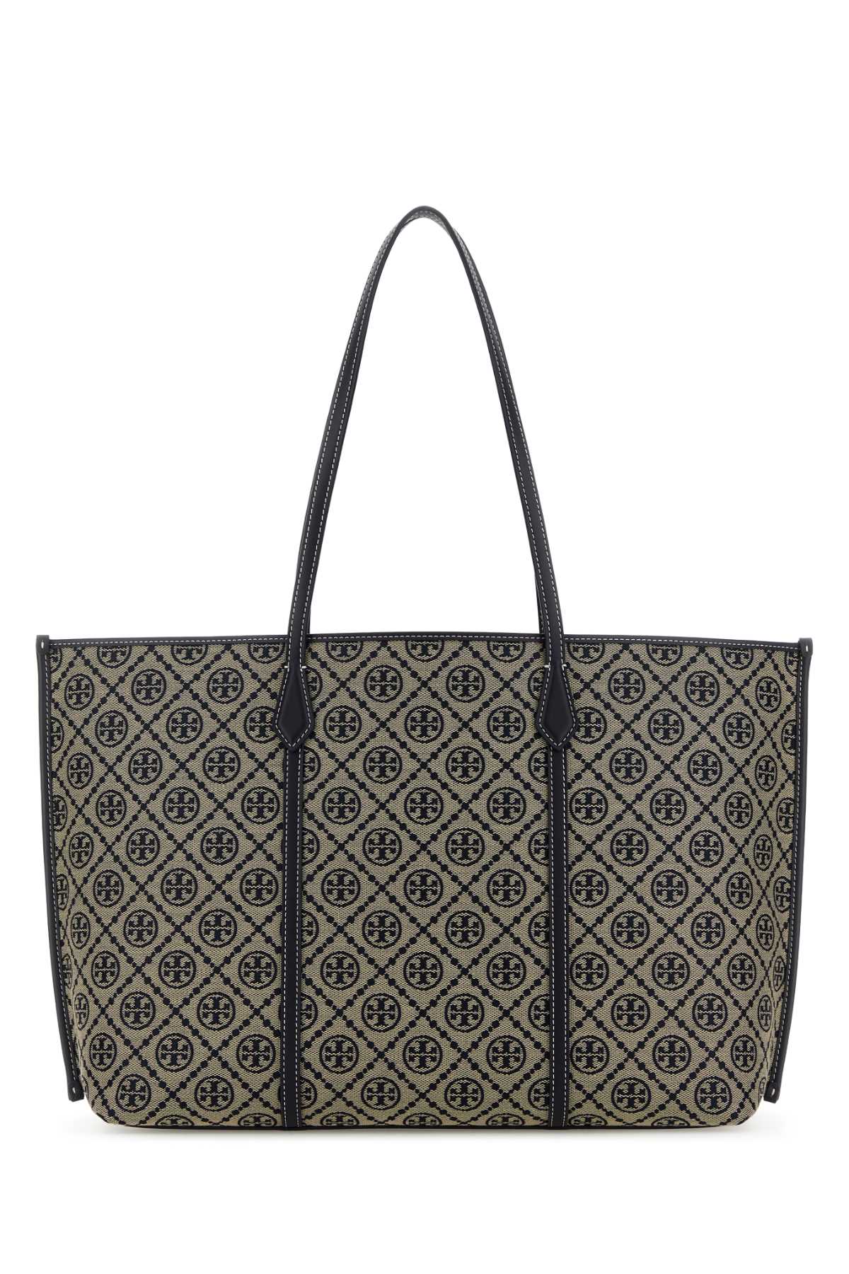 Tory Burch Embroidered Canvas Shopping Bag 405 Main Body: Cotton Borse A Mano – Women