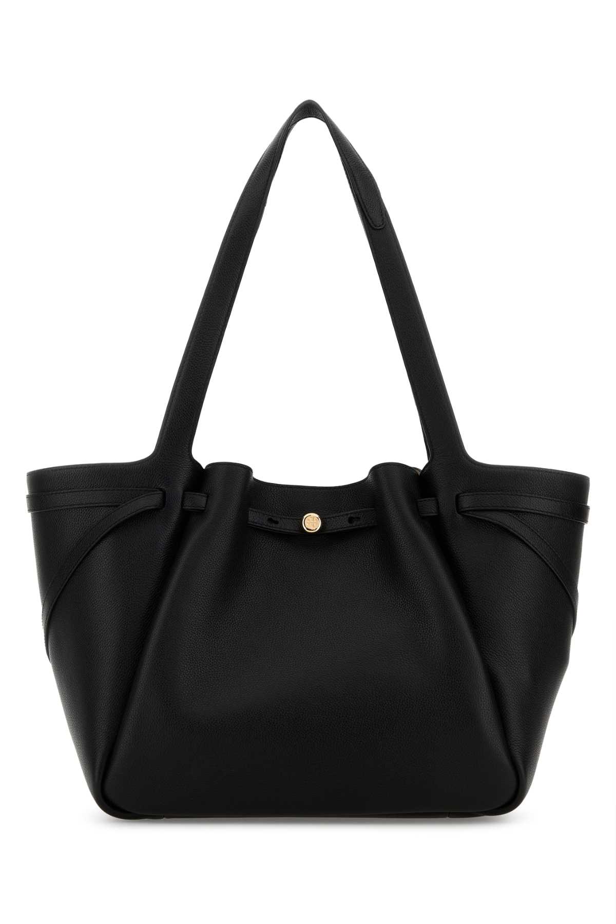 Tory Burch Black Leather Romy Shopping Bag 001 Borse A Mano – Women