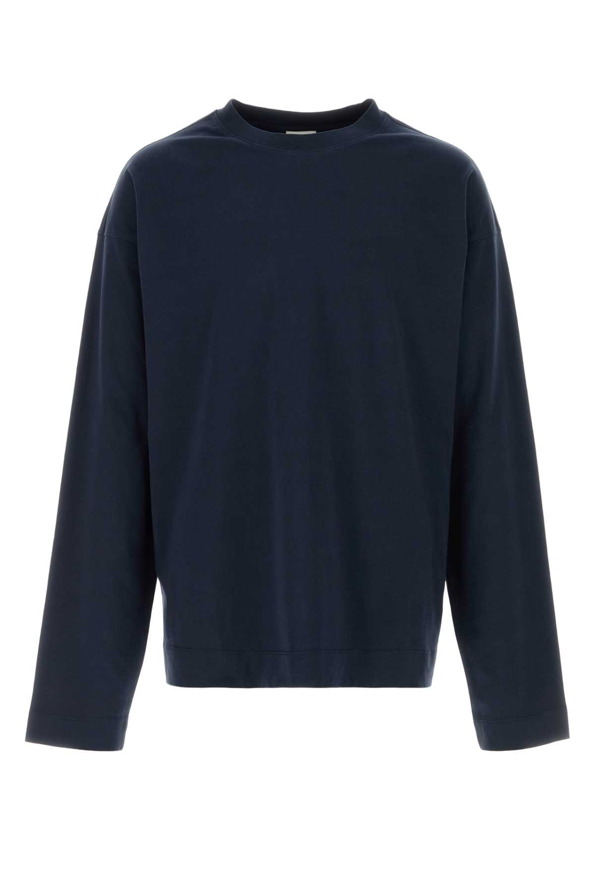 Dries Van Noten Midnight Blue Cotton Hegland T-Shirt Navy - Men