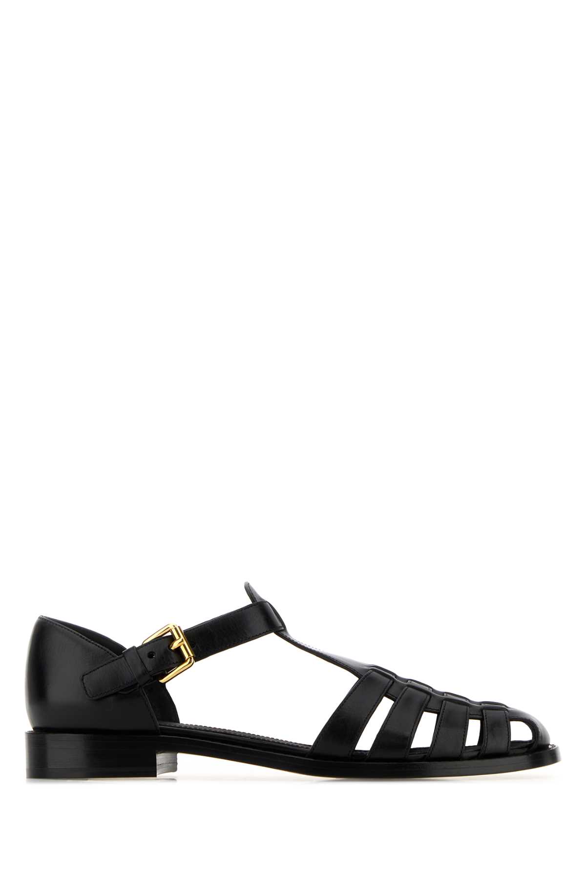 Church’S Black Leather Kelsey Ballerinas Ballerine – Women