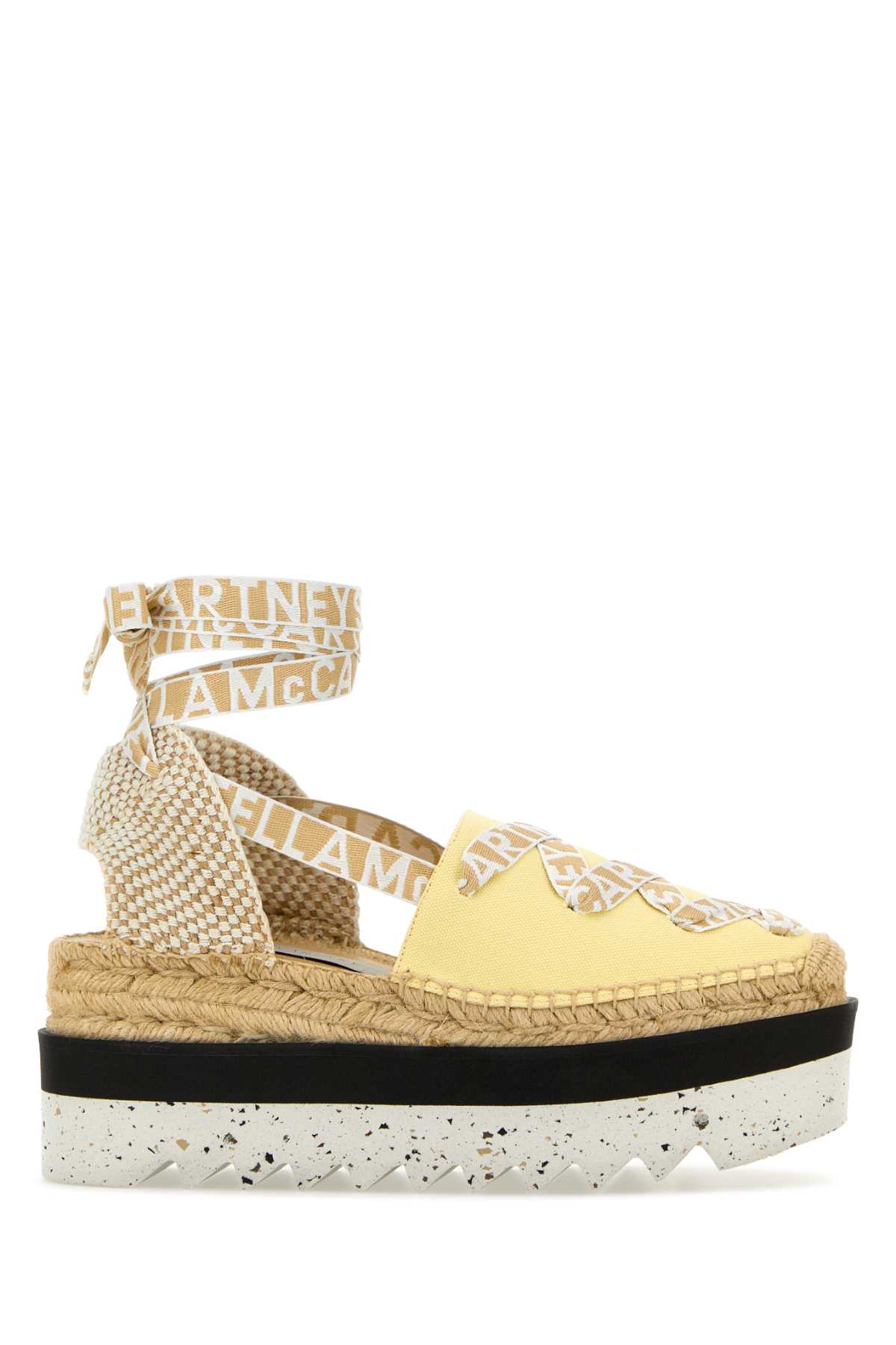 Stella McCartney Multicolor Canvas Gaia Espadrilles Banana Polyurethane Espadrillas – Women