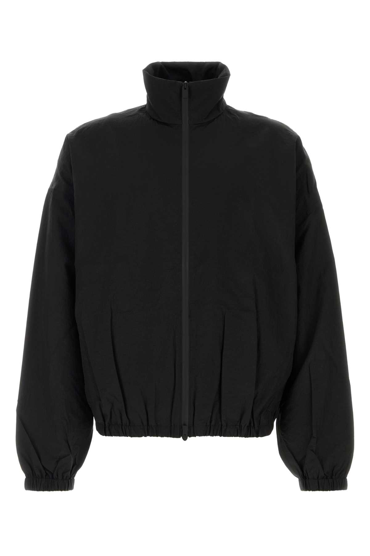 Fear Of God Black Nylon Bomber Jacket Giubbini - Men