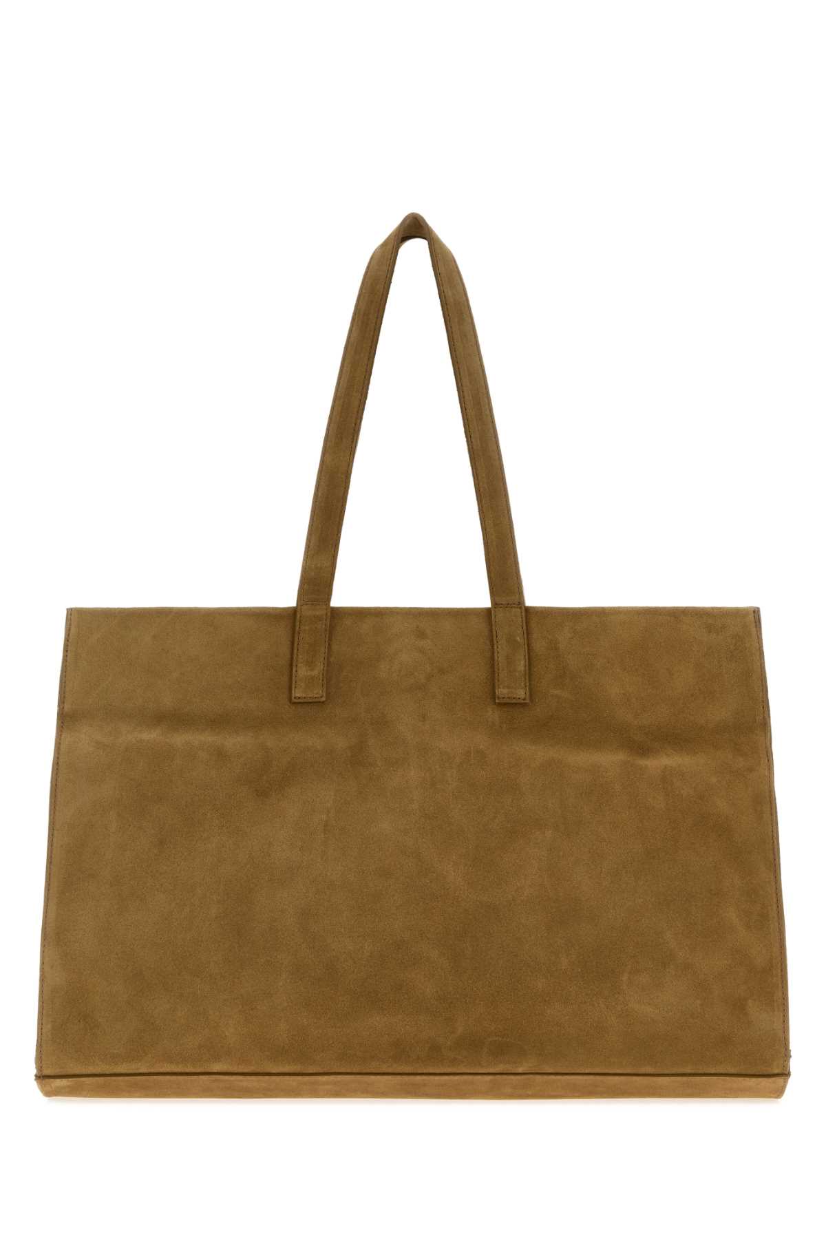 Gimaguas Camel Suede Maxi Shopping Bag Exterior: Borse A Mano – Women