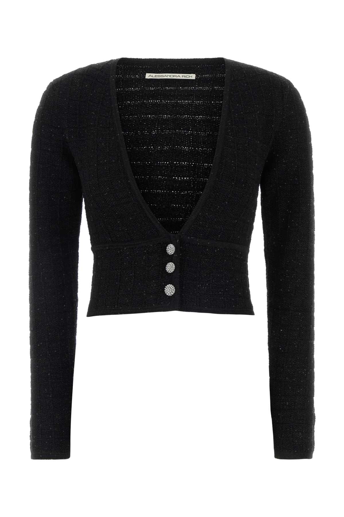 Alessandra Rich Black Sweater