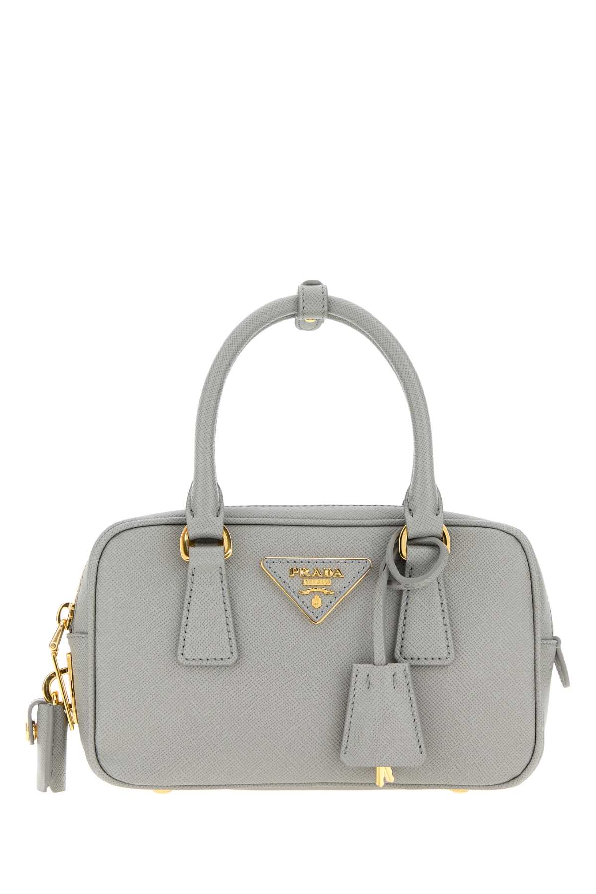 Prada Powder Blue Leather Handbag Nube Borse A Mano - Women