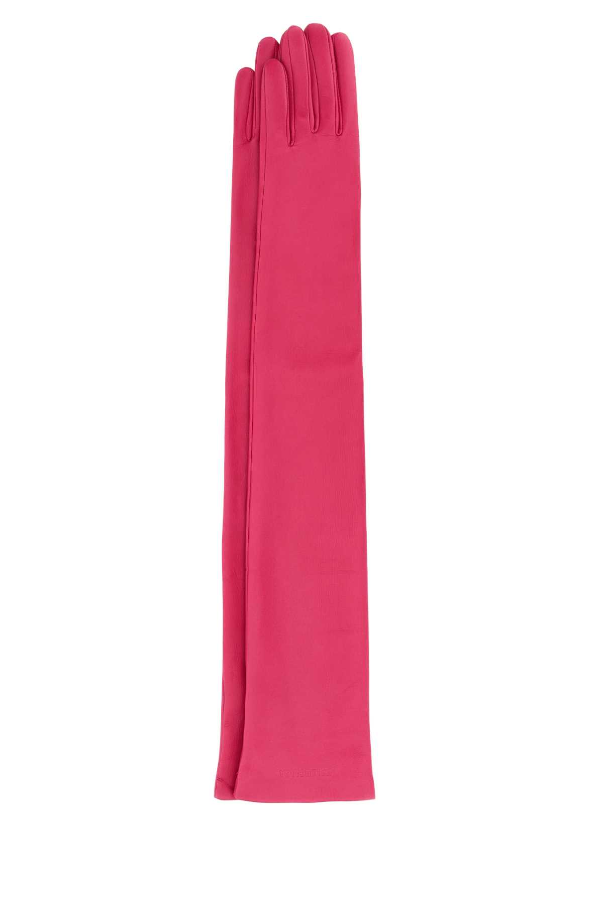 BALENCIAGA Balenciaga 8715814g3b7 5540 Rose L Lamb Leather Guanti　バレンシアガ 8715814g3b7 5540 ローズ L ラムレザー グローブ