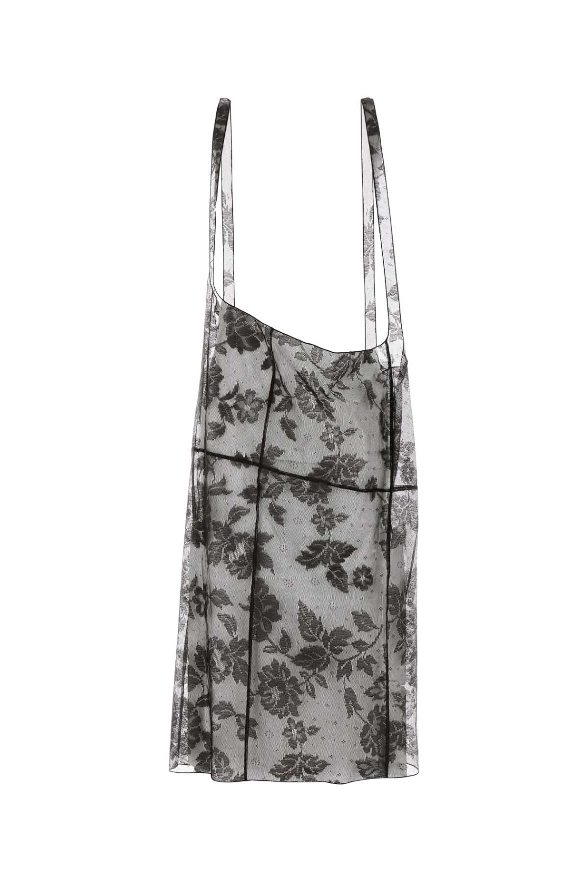 Prada Black Lace Skirt Ebano Exterior: Cotton Gonne – Women