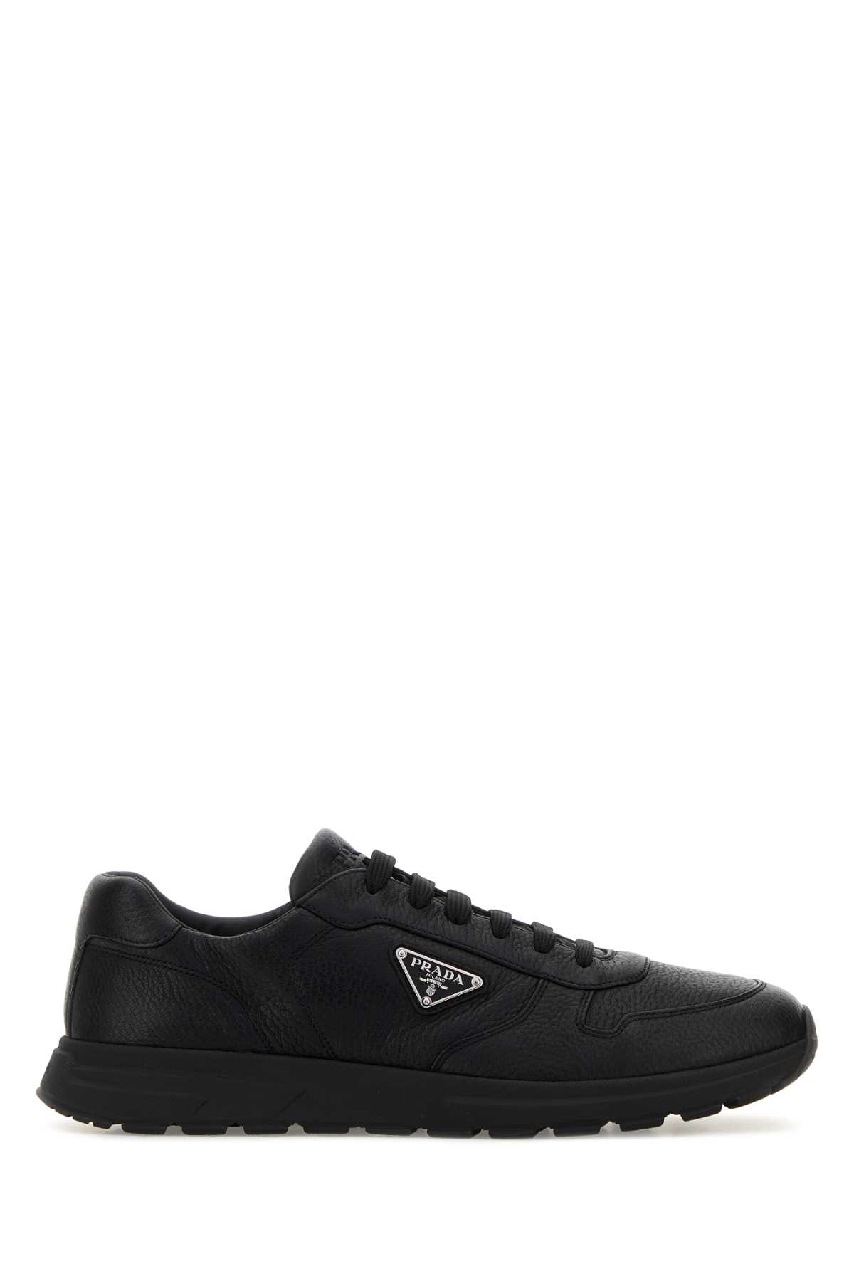 Prada Black Leather Prax 2.0 Sneakers Nero - Men