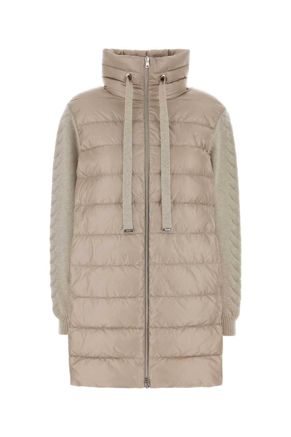 Herno Sand Nylon Down Jacket Chantilly Piumini - Women