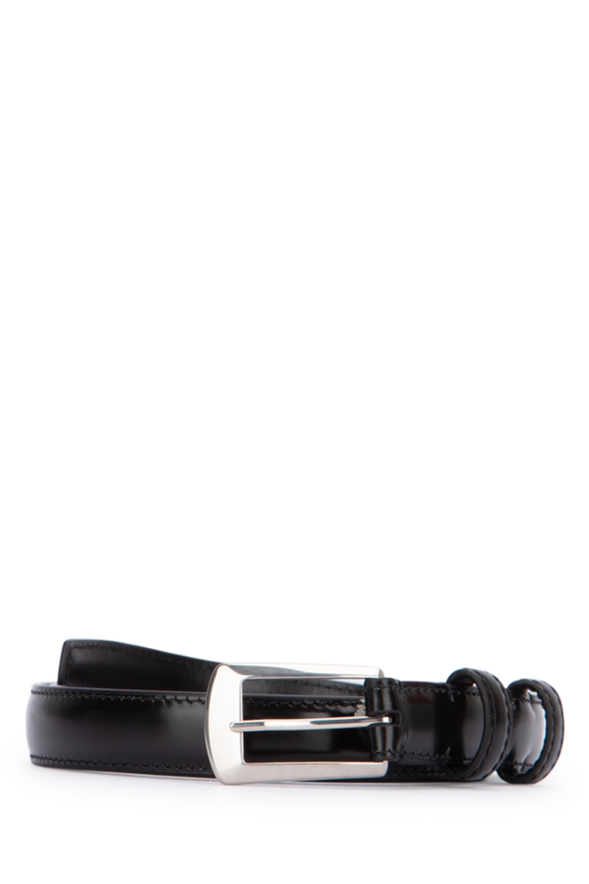 셀린느 BC-02 18mm 벨트 토릴론 레더 블랙